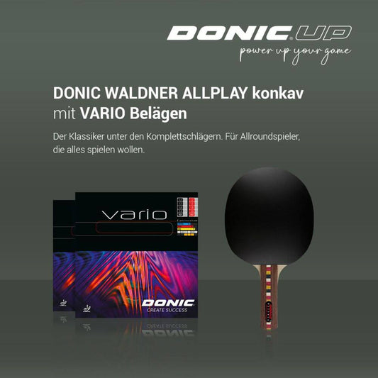 DONIC UP Waldner Allplay mit Vario