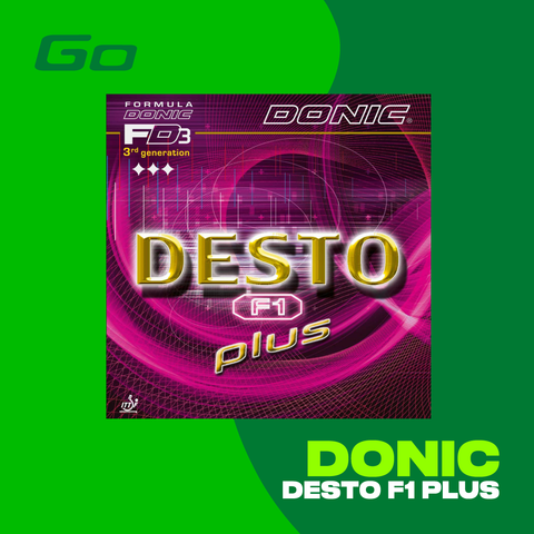 DONIC Belag Desto F1 plus