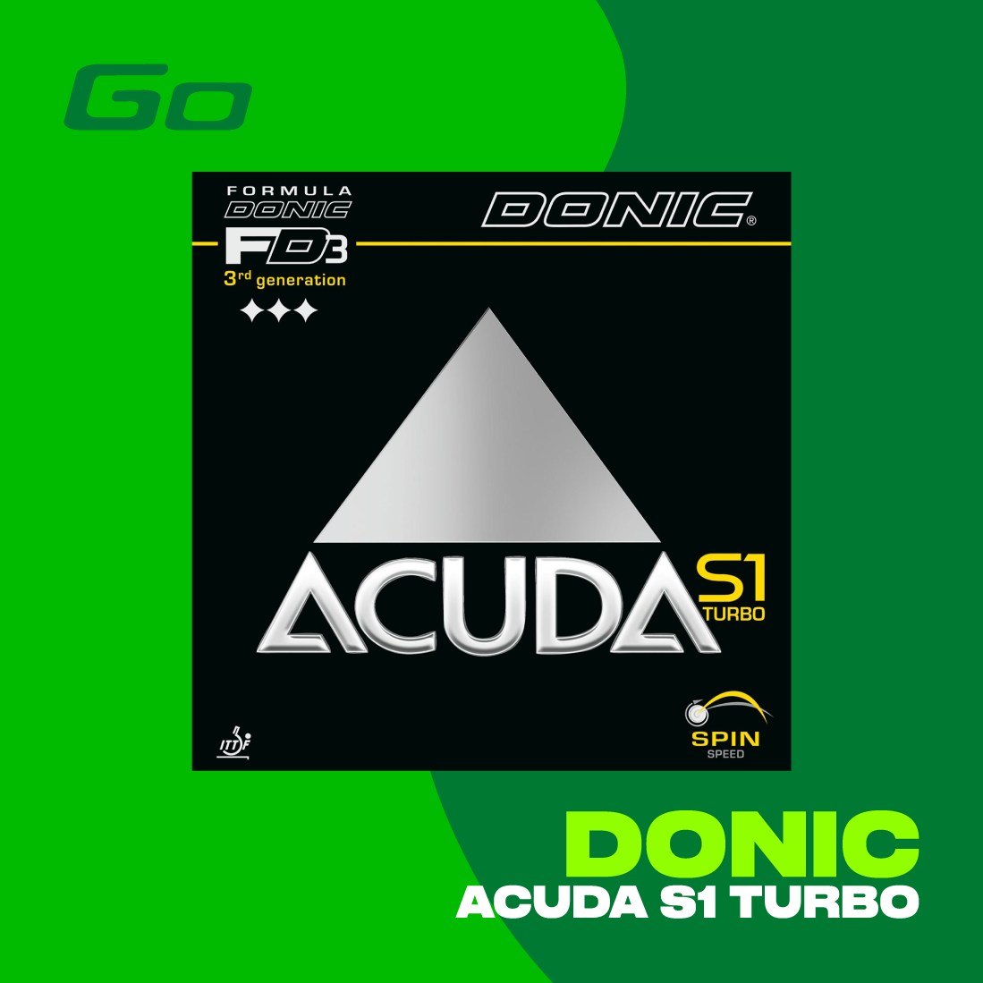 DONIC Belag Acuda S1 Turbo