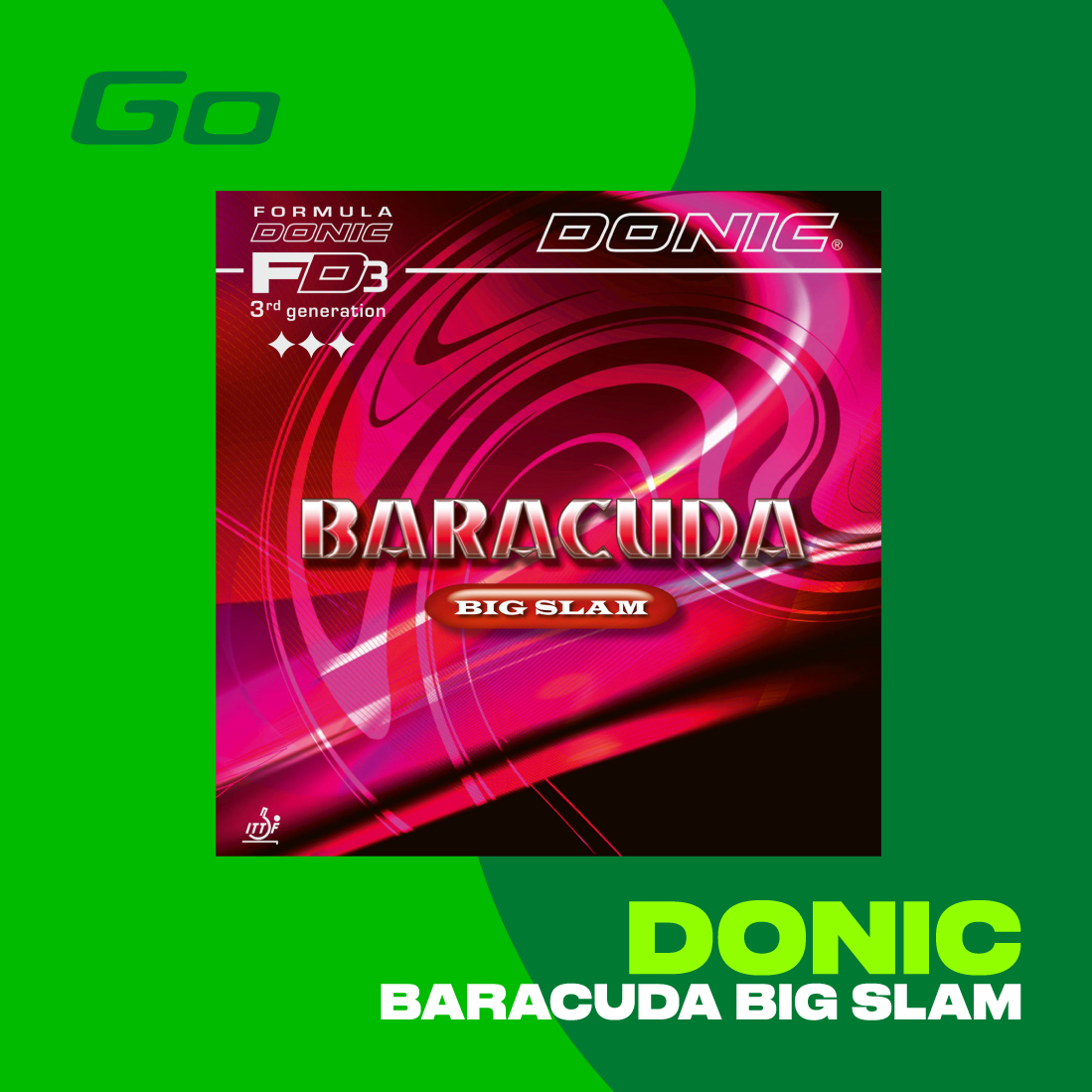 DONIC Belag Baracuda Big Slam