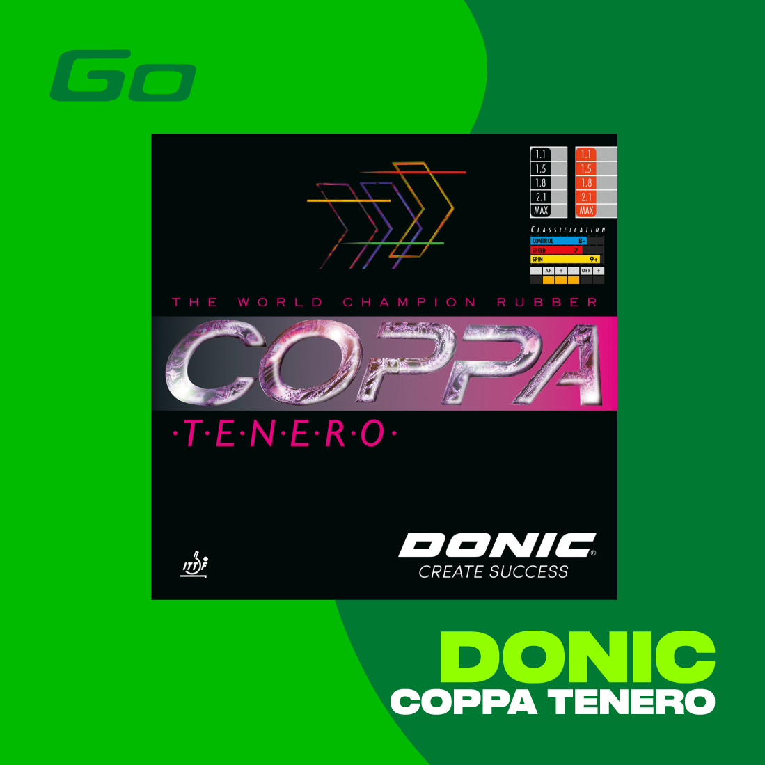 DONIC Belag Coppa Tenero