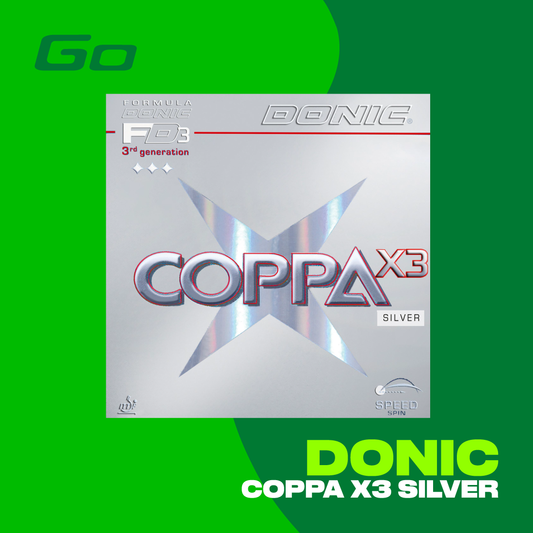 DONIC Belag Coppa X3 Silver