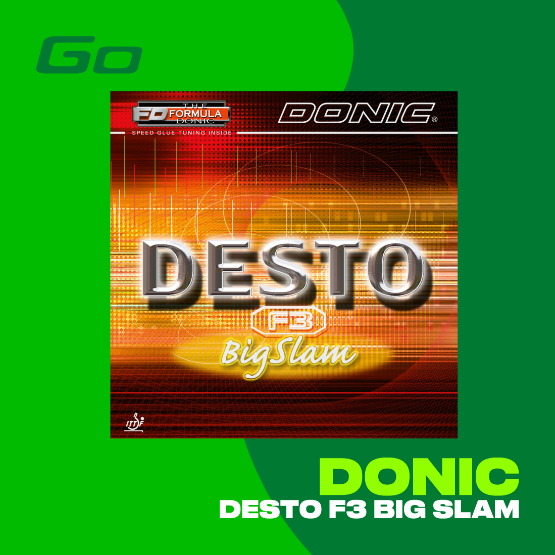 DONIC Belag Desto F3 Big Slam