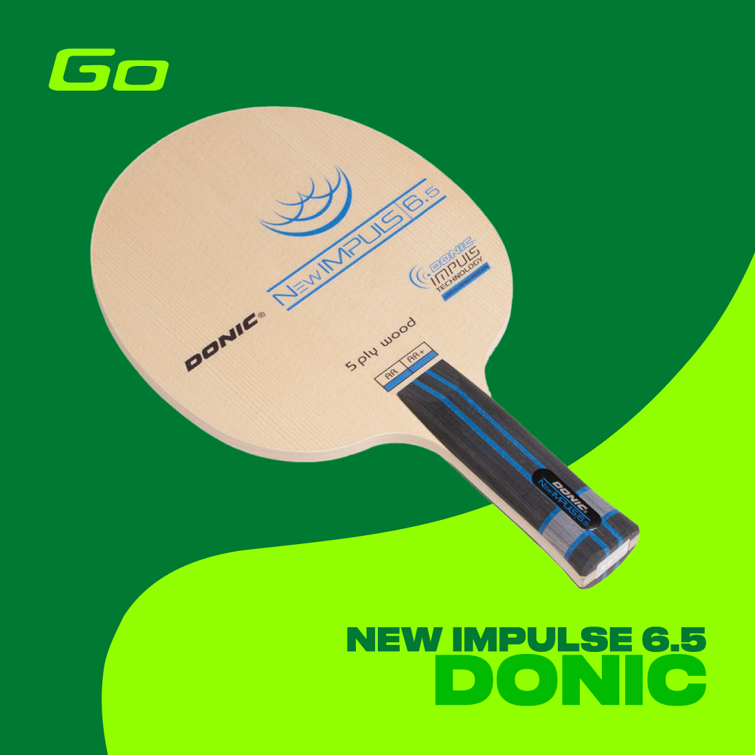 DONIC Holz New Impuls 6.5