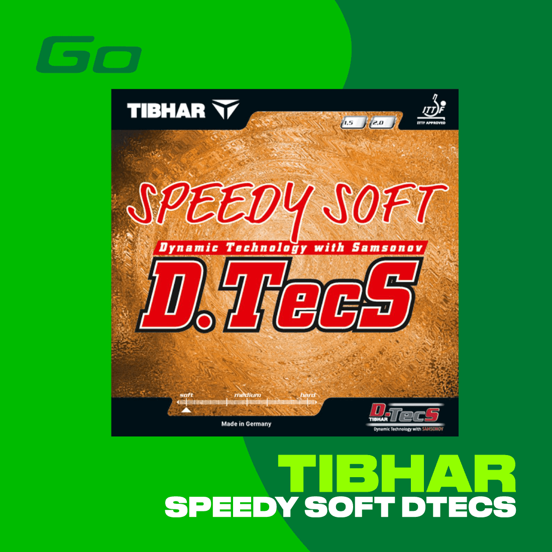 Tibhar Belag Speedy Soft D.TecS