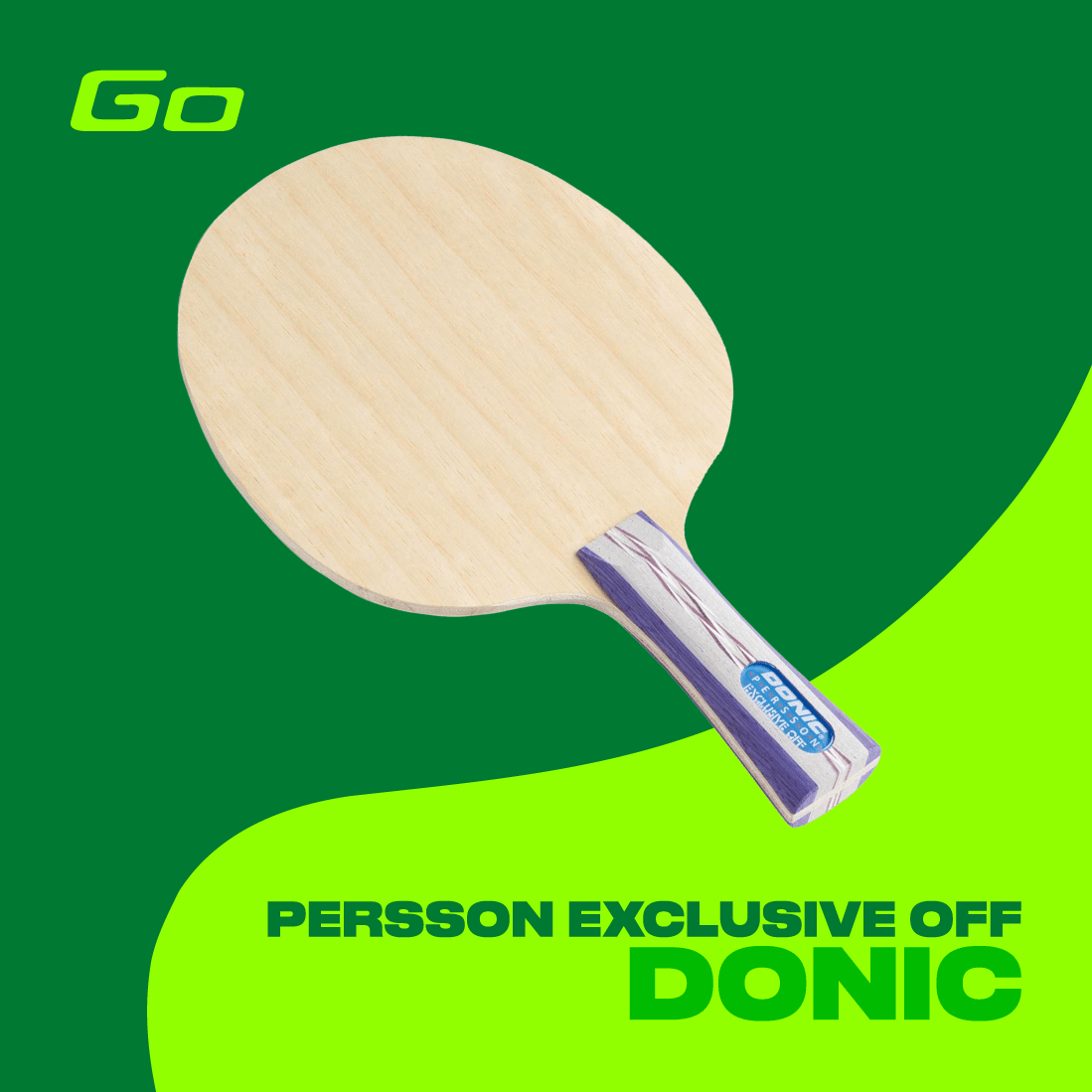 DONIC Holz Persson Exclusive OFF