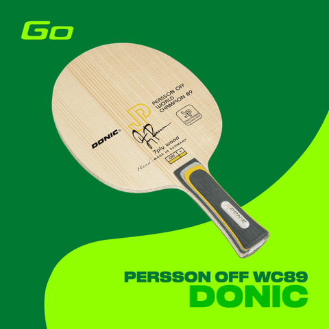 DONIC Holz Persson OFF+ World Champion 89