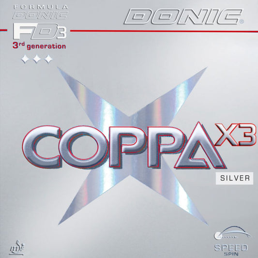 DONIC Belag Coppa X3 Silver