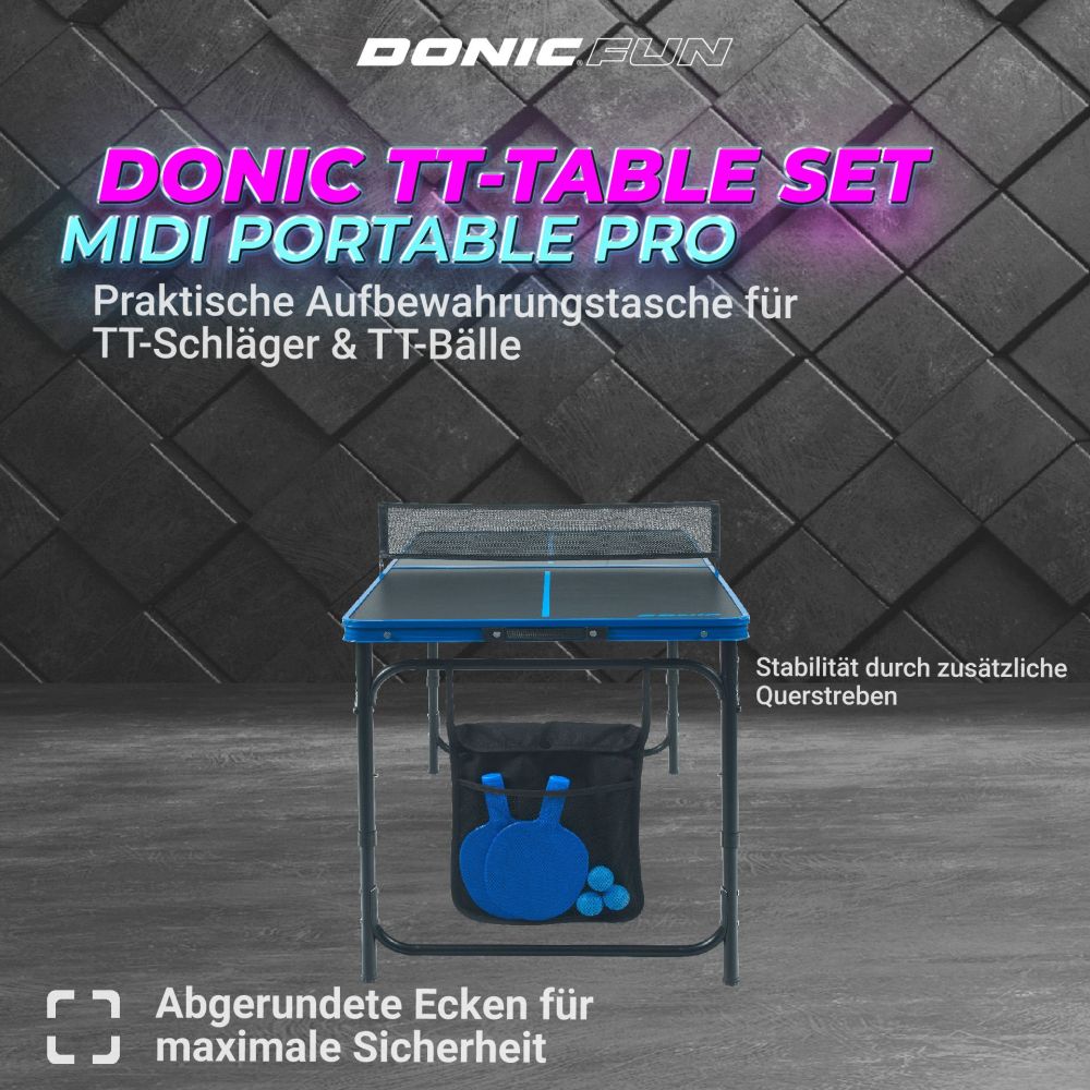 DONIC Midi Tisch-Set Portable Pro