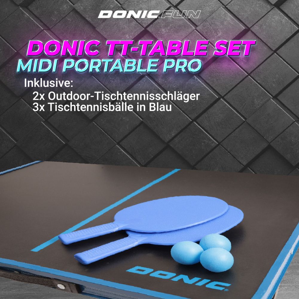 DONIC Midi Tisch-Set Portable Pro