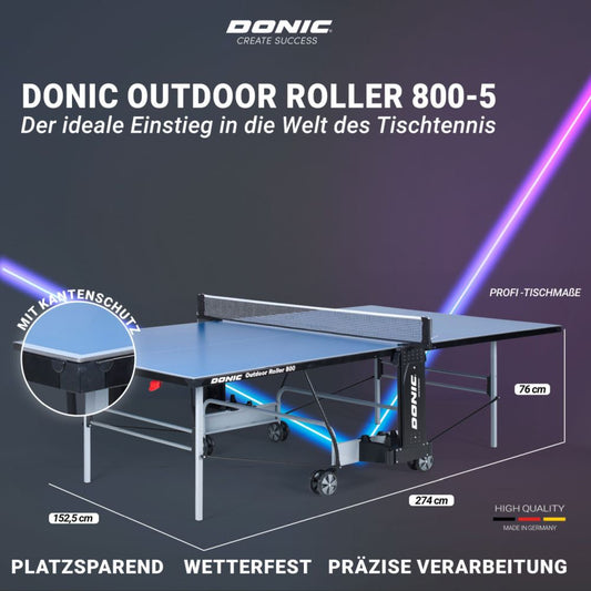 DONIC Outdoortisch Roller 800-5